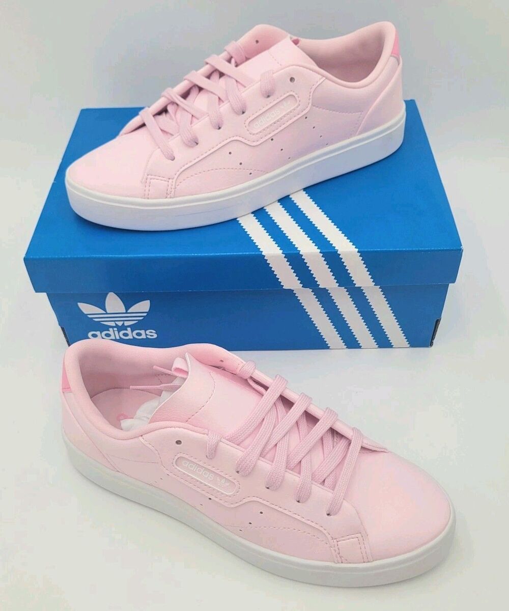 adidas Sleek Women's Athletic Shoes Pink IH1299 Size 6.5 NEW